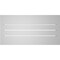 Ekena Millwork Vertical Surface Mount PVC Gable Vent: Functional, w/ 2"W x 2"P Brickmould Sill Frame, 32"W x 16"H GVPVE32X1603SF - alternate 5